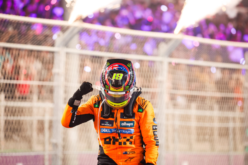 Oscar Piastri wins in Jeddah to take title lead as Verstappen penalised: F1