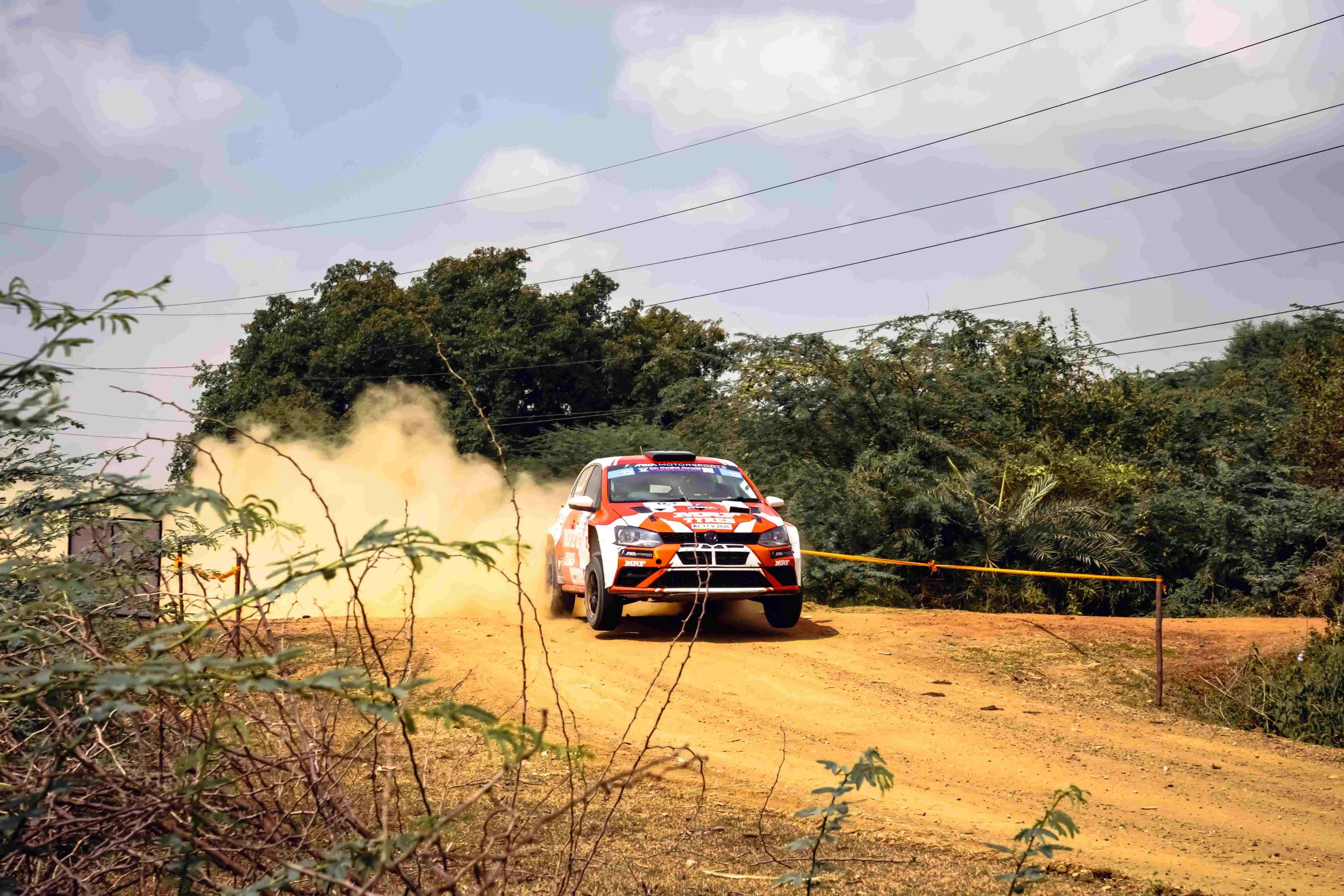 Karna Kadur takes control of APRC with a comfortable lead: South India Rally