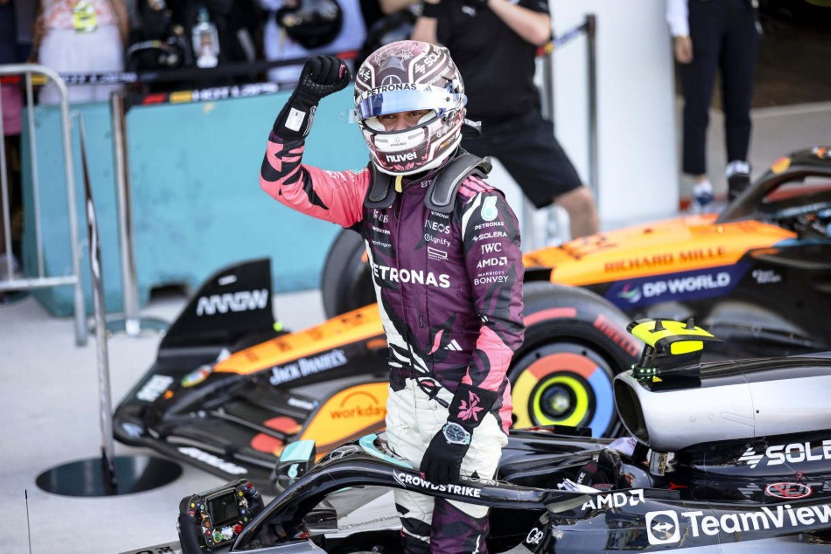 Antonelli tops Sprint qualifying to become youngest pole sitter: F1